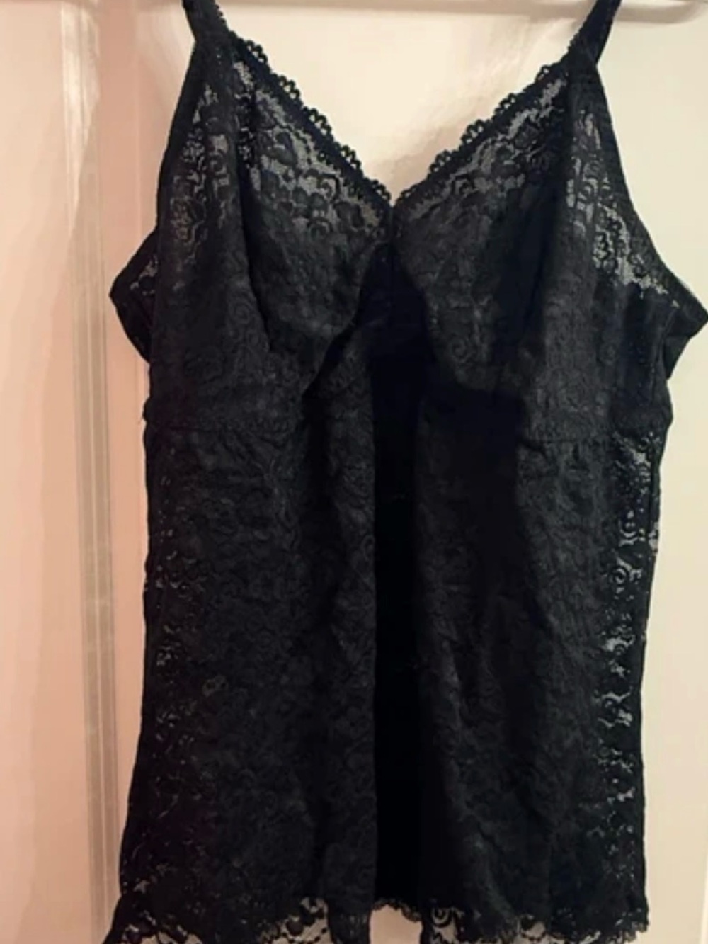 torrid Black Lace Chemise Slip